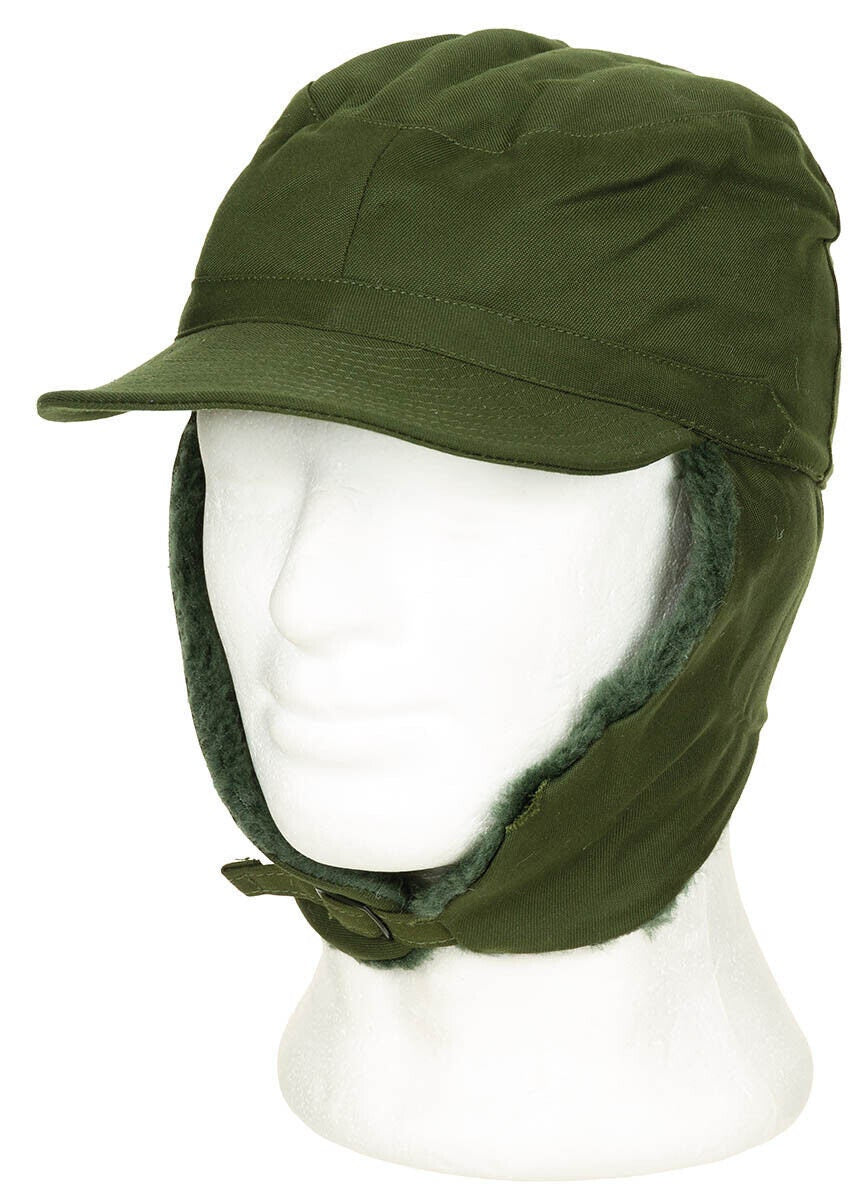 Original Swedish Army Winter Cap M59 Green M59 – Used