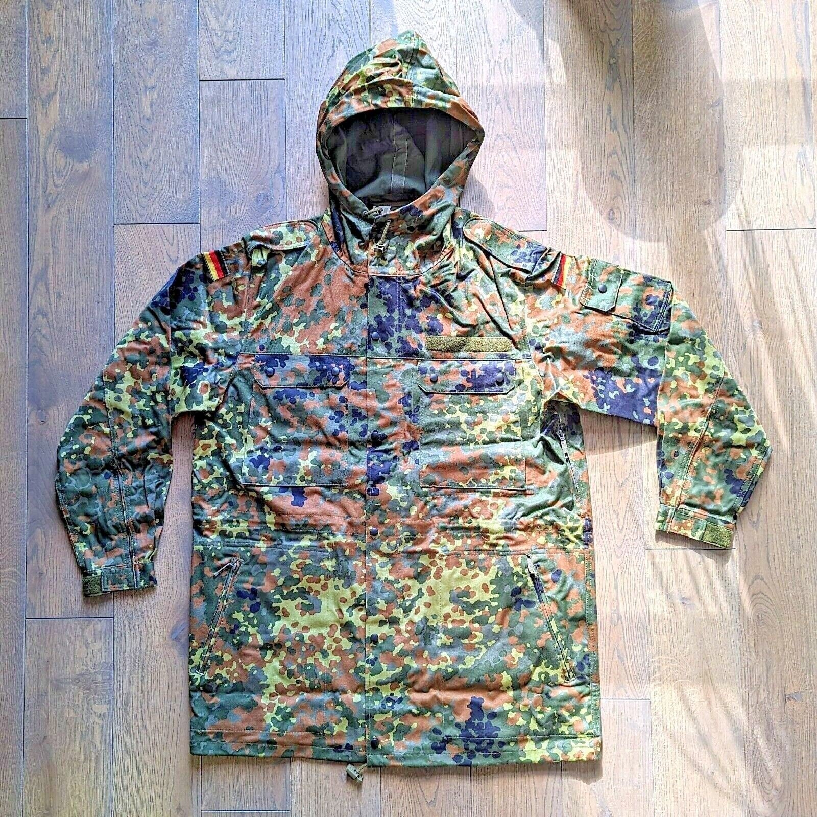Mil-Tec German Genuine Flectar Parka Flecktarn