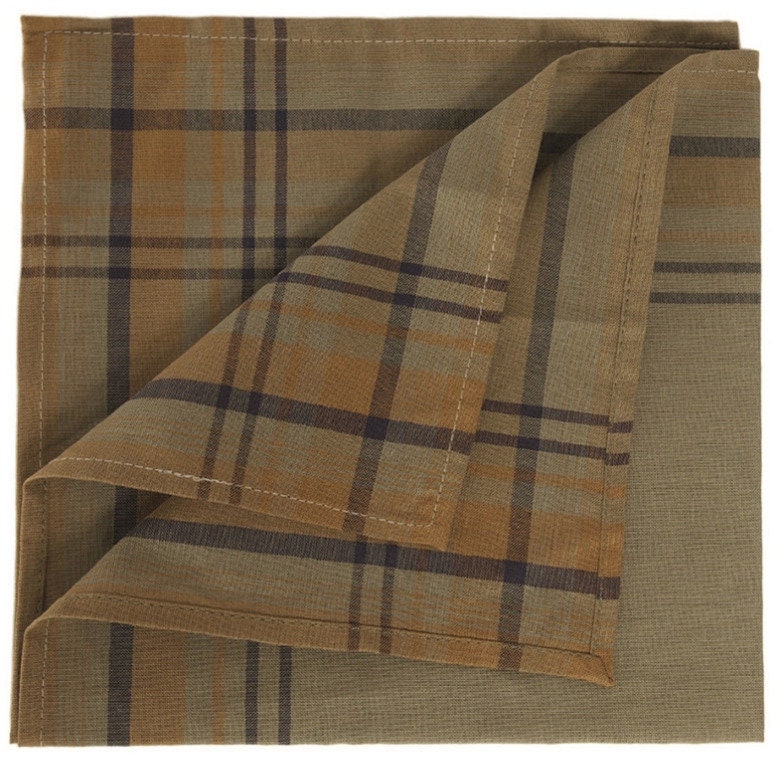 Original Dutch Army Checked Handkerchief – Like New