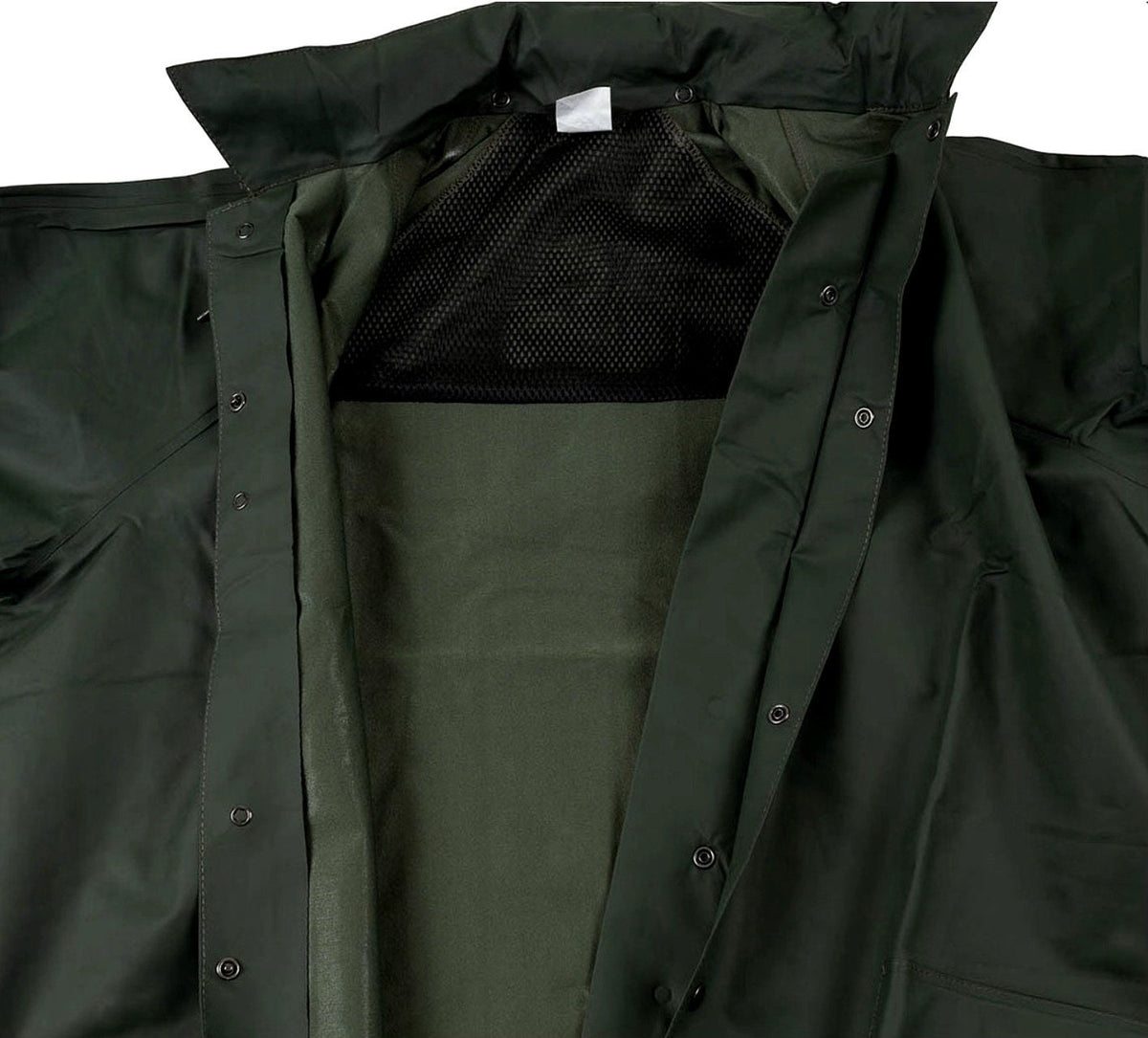 Original Belgian Army Rain Jacket Green – Like New