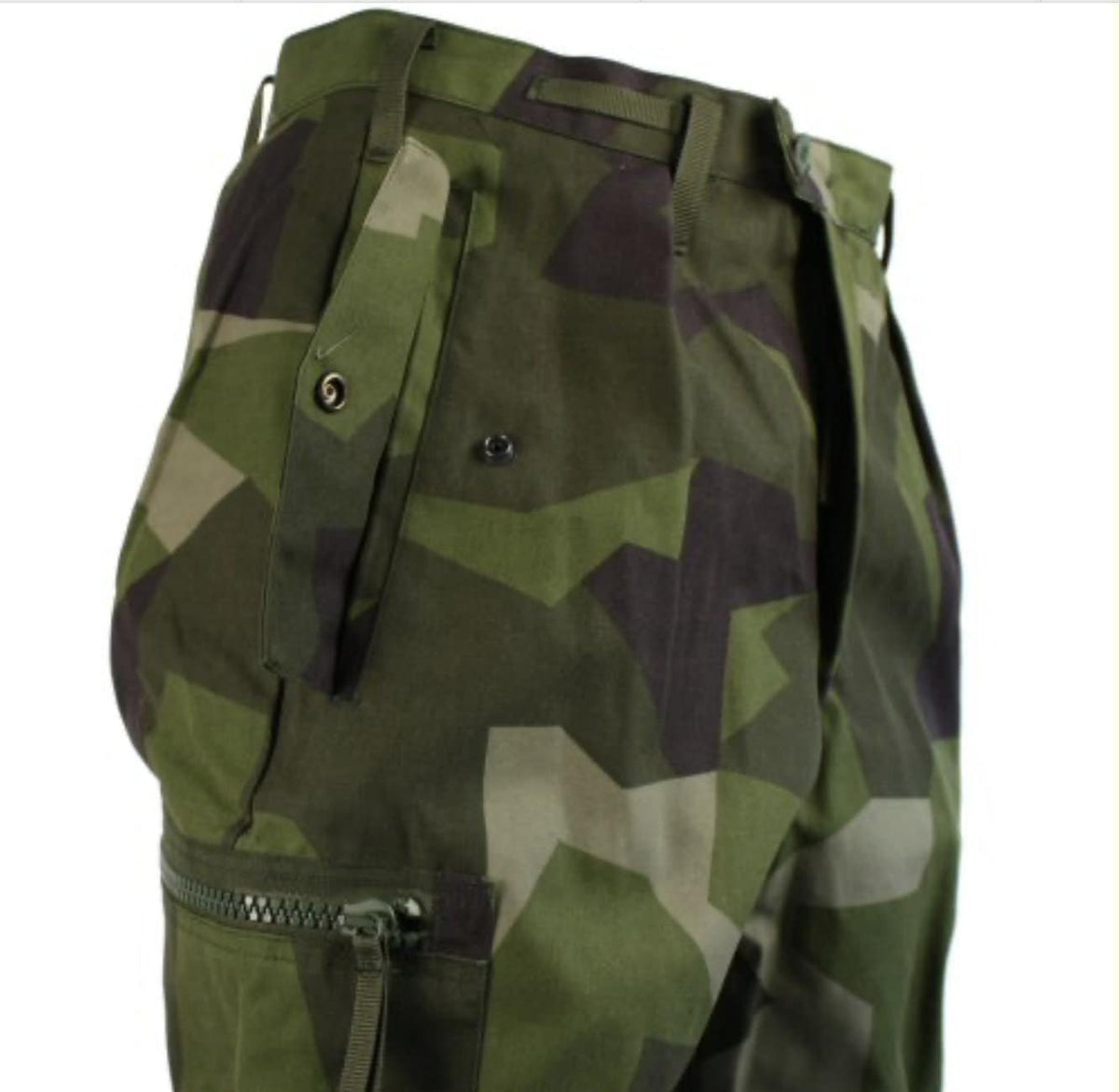 Original Swedish Army Trousers M90 Splinter – Used
