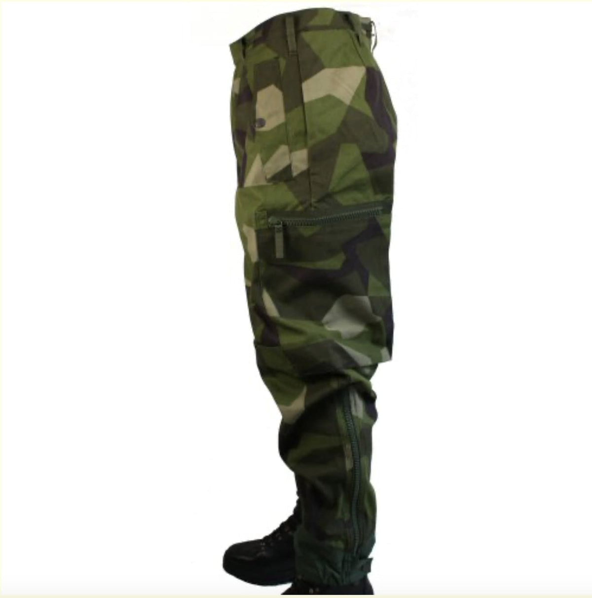 Original Swedish Army Trousers M90 Splinter – Used