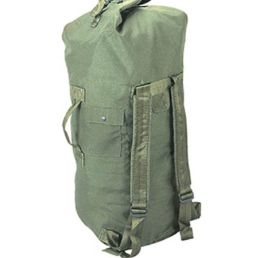 Original US Army Duffle Bag with Double Strap – Used