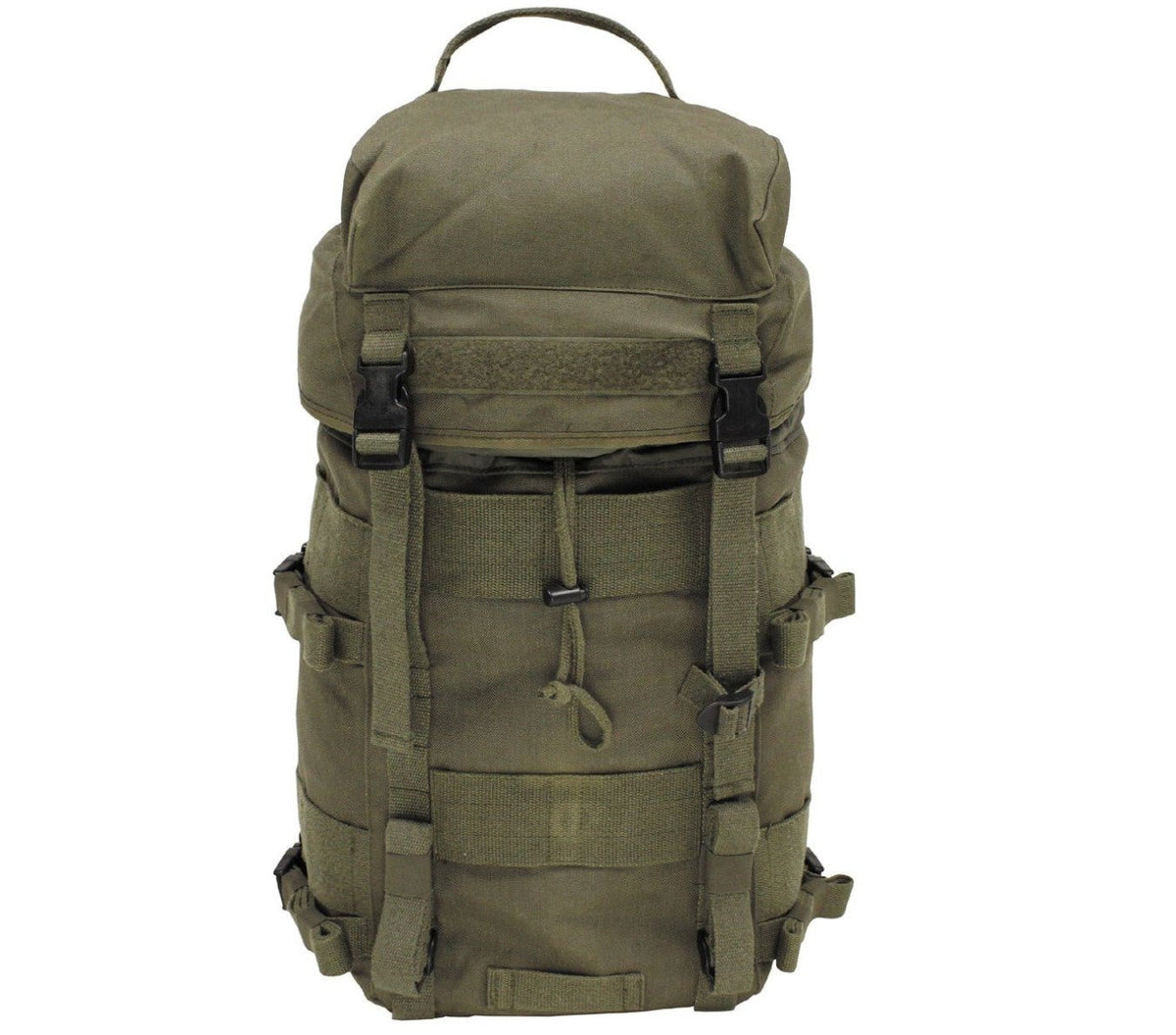 Original Austrian Army Rucksack with Utility Bag Olive – Used