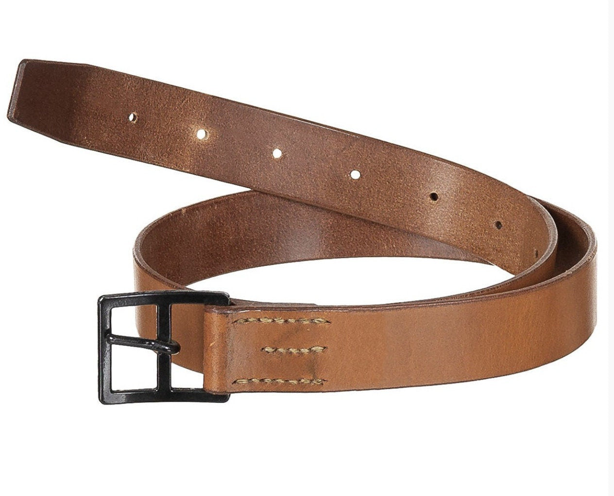 Original Swiss Army Ch Belt Leather 33 Mm Brown – Like New