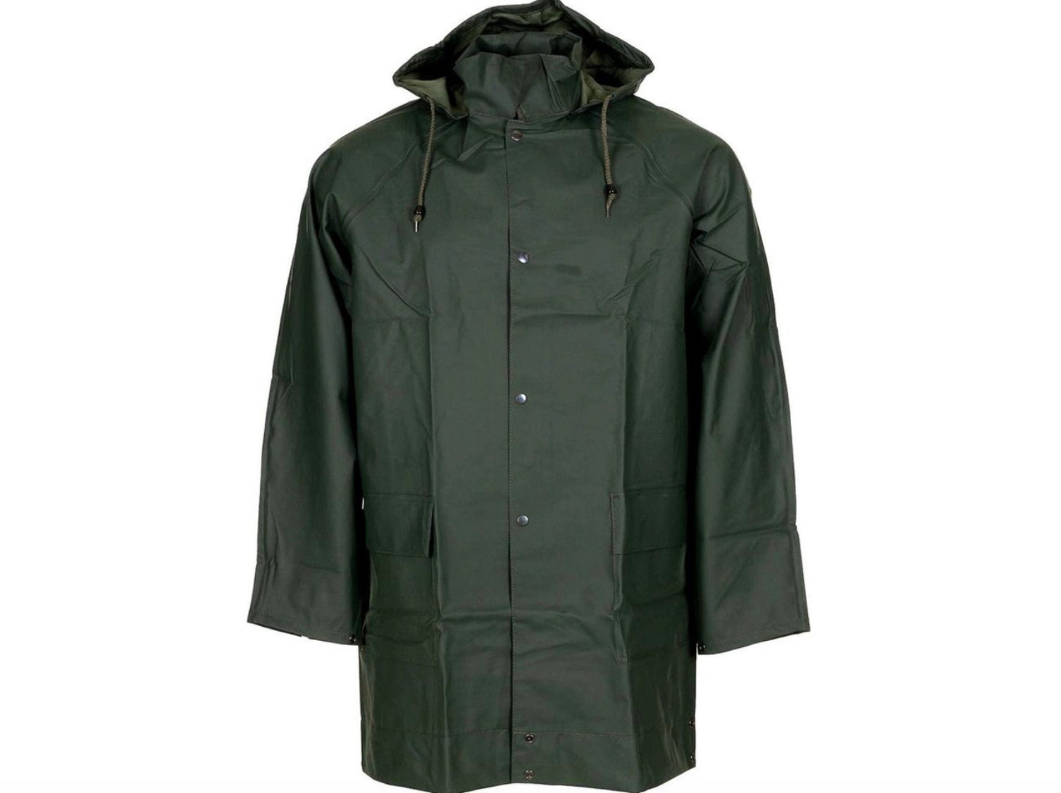 Original Belgian Army Rain Jacket Green – Like New