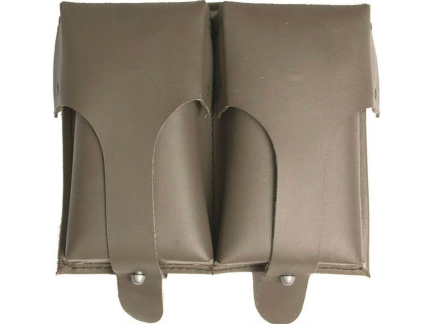 Vintage German Military Surplus Utility Pouch – Coated, Used