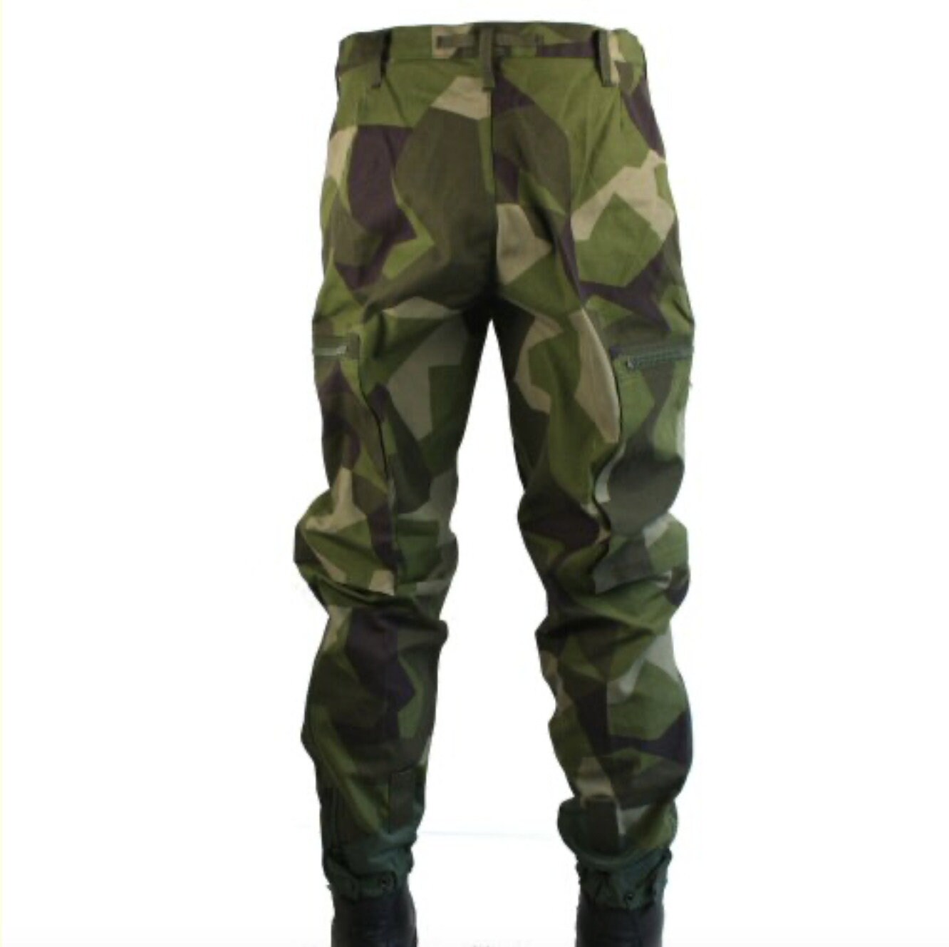 Original Swedish Army Trousers M90 Splinter – Used