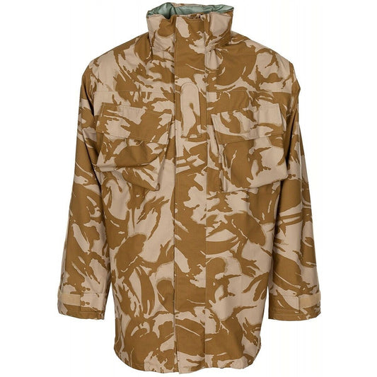 Original British Army Rain Jacket MVP Desert Camo Military Surplus