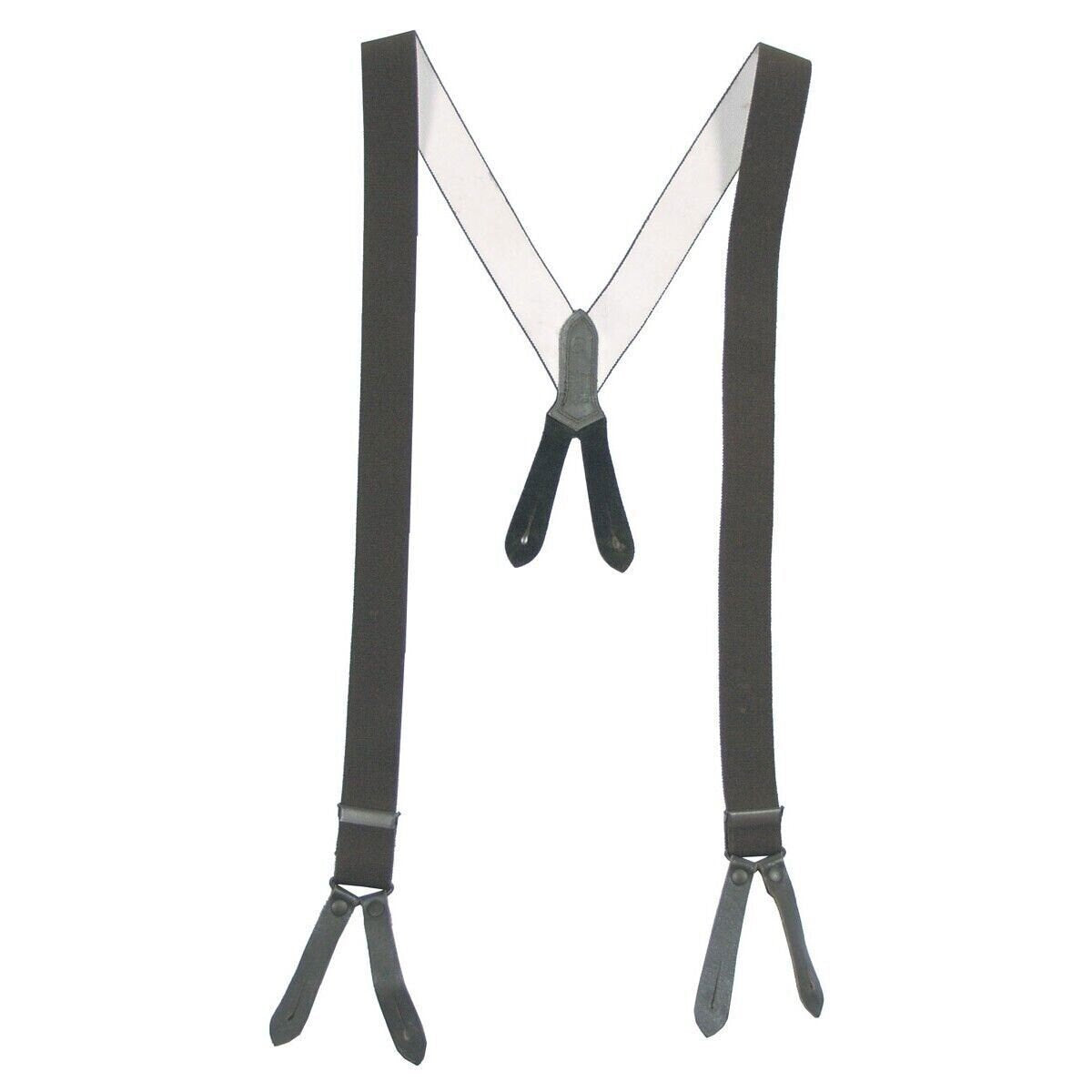 Original German Army Suspenders Green – Used