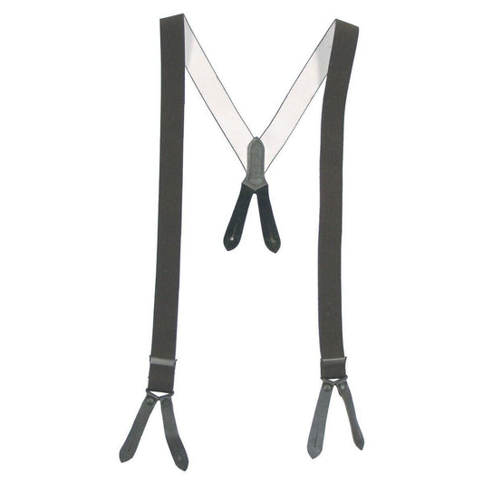 Original German Army BW Bundeswehr Suspenders OD Green Military Surplus Used