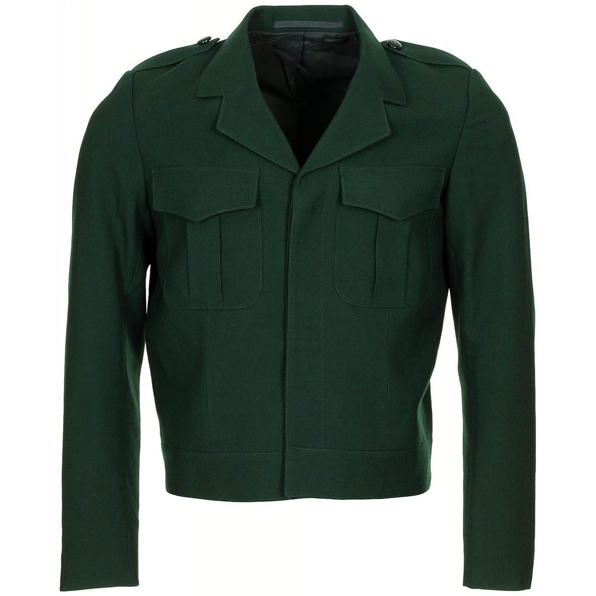 Original Belgian Army Blouson Green with Button Placket – Like New