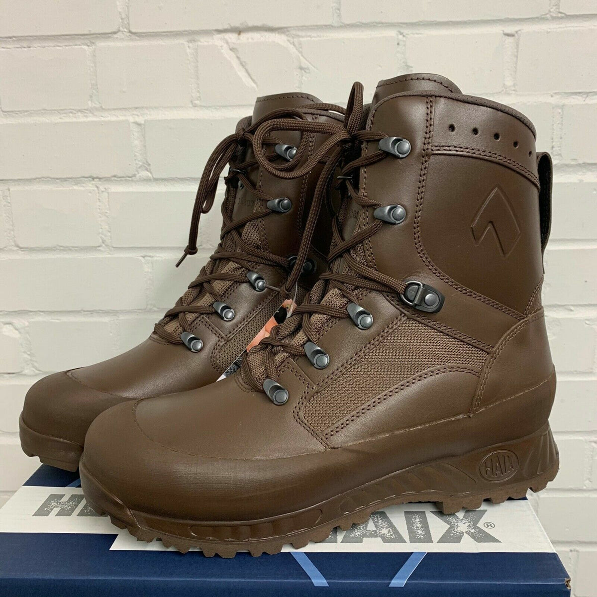 Original British Army Combat Boots Haix Female Desert High – Like New