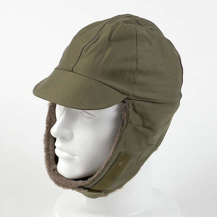 Original German Army Winter Cap Green – Like New