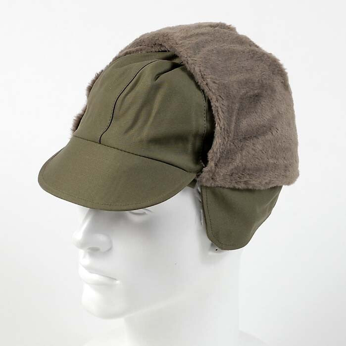 Original German Army Winter Cap Green – Like New