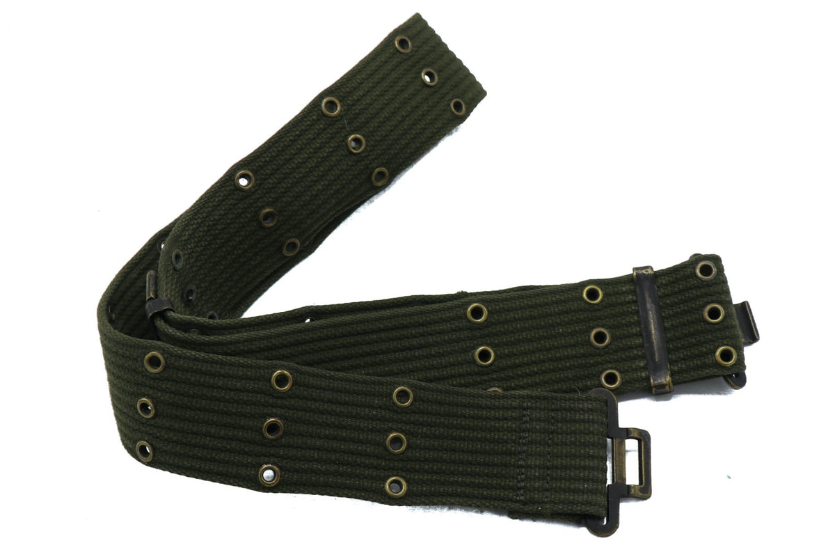 Original Belgian Army Belt Olive – Used