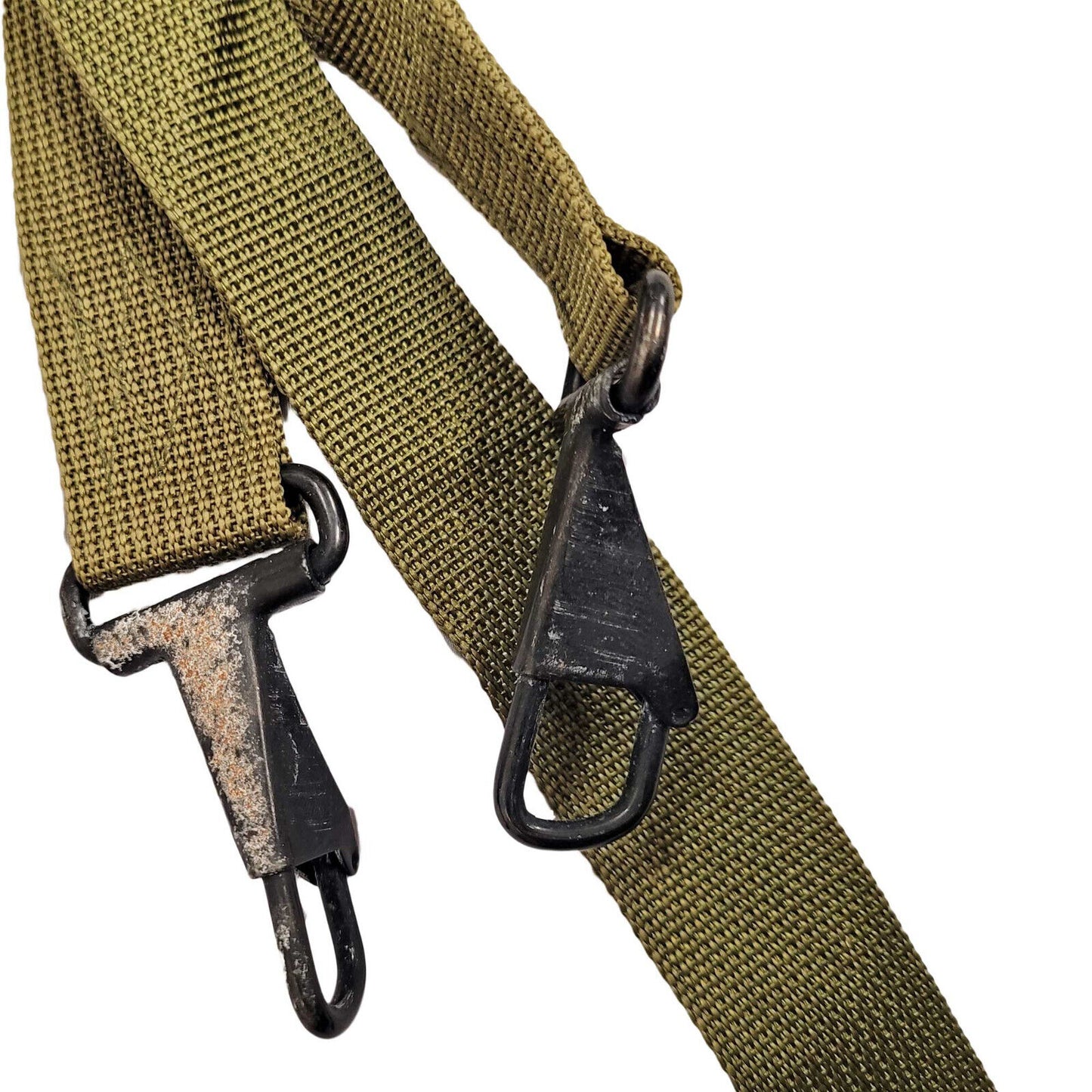 US LC2 Suspenders Vintage Military Surplus - Adjustable, Durable Used