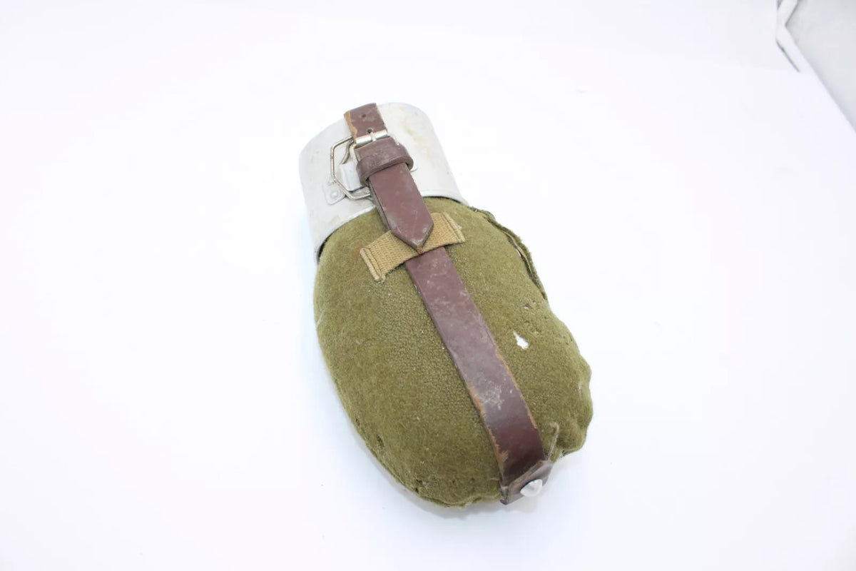 Original Romanian Army Alu Canteen with Cup & Cover – Used
