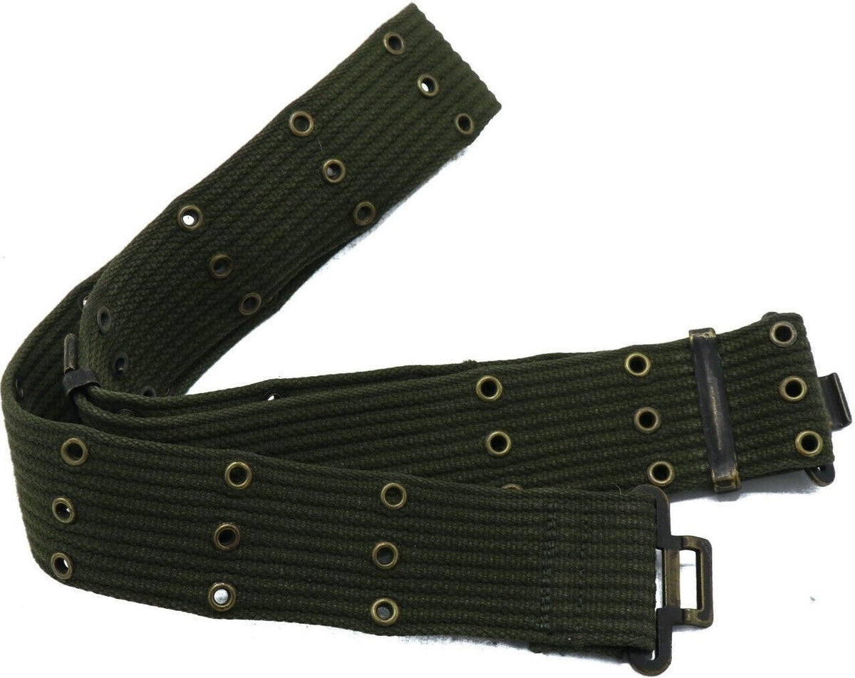 Original Belgian Army Belt Olive – Used