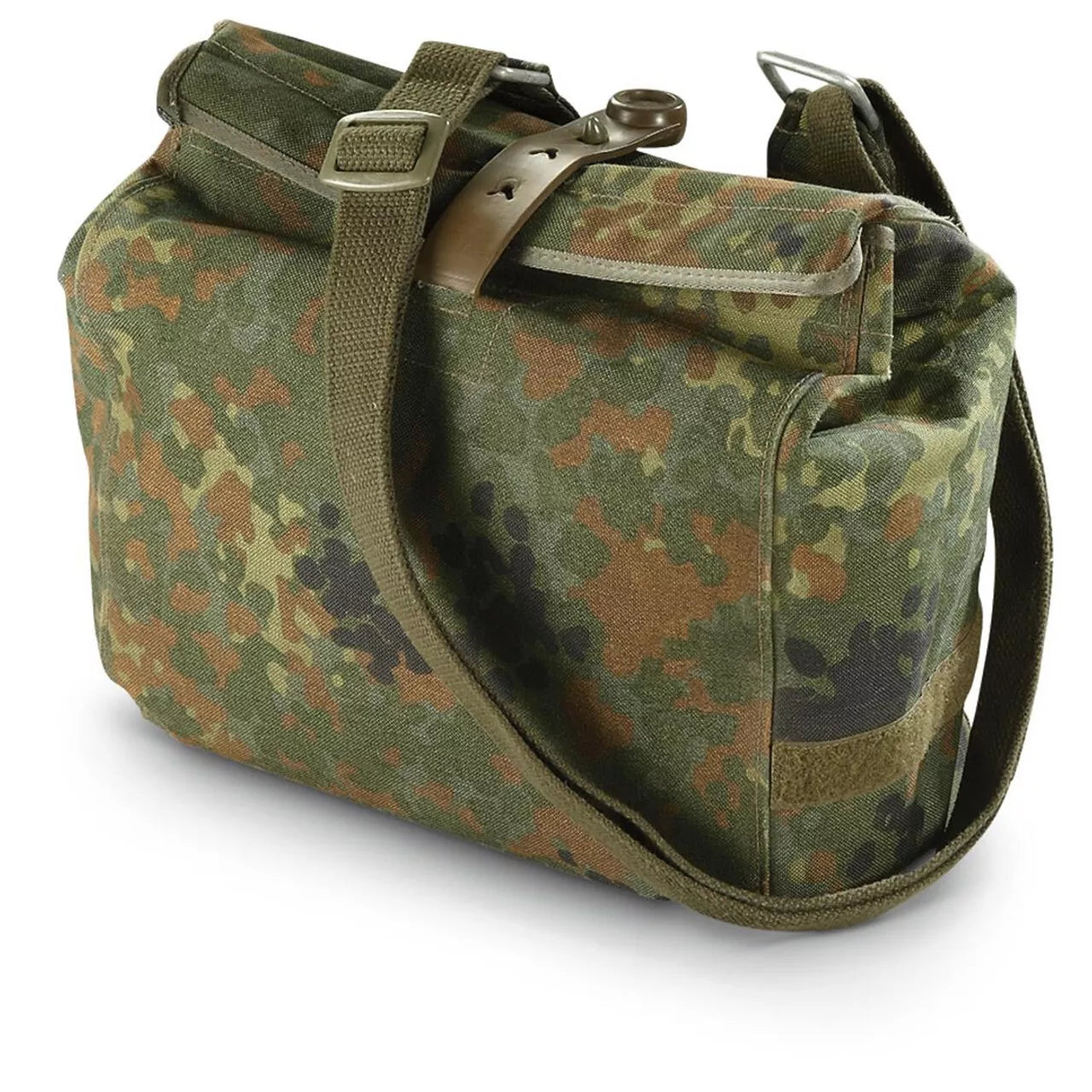 Original German Army Germ.flectar Prot.mask Bag with Strap L.N. – Used