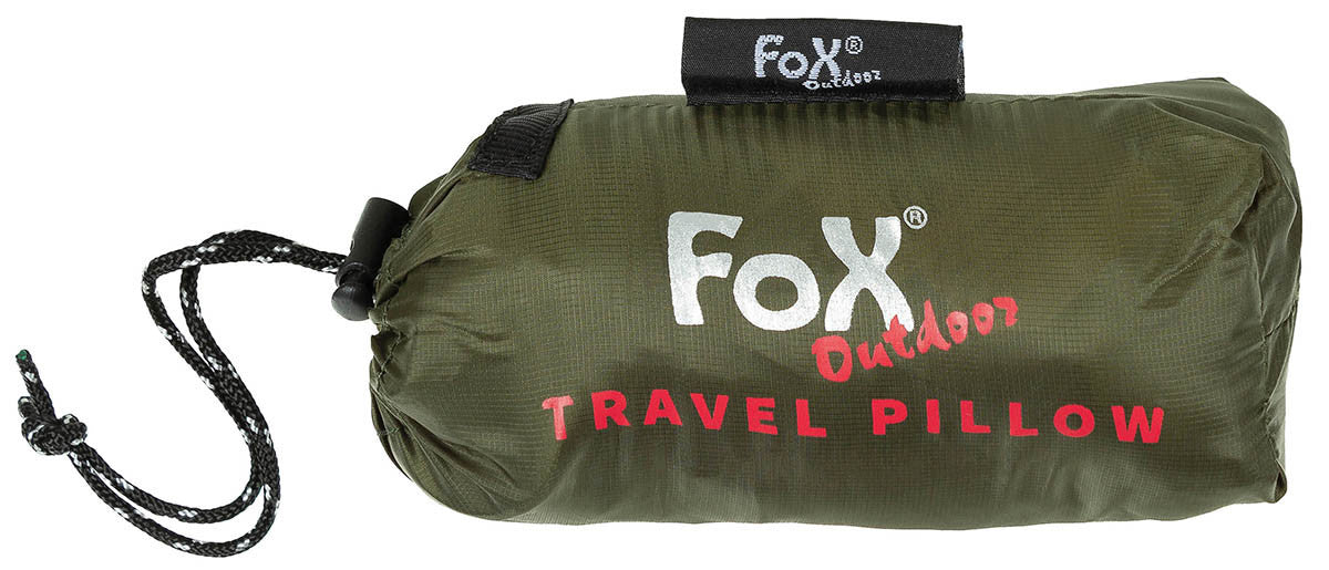 Fox Outdoor Travel Pillow Inflatable Green