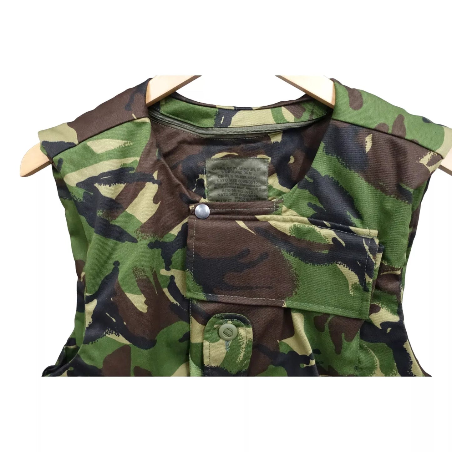 British Army DPM Camo Combat Vest Cover – Military Surplus