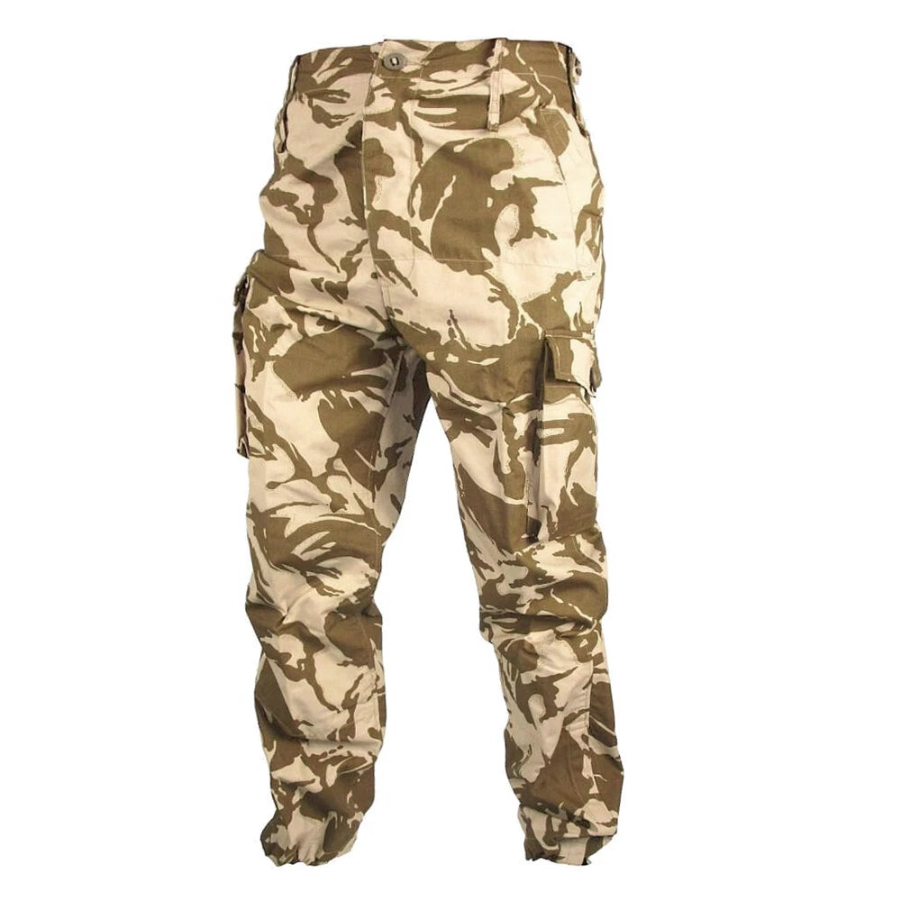 Original British Army Combat Pants Tropical Desert Camo DPM – Like New