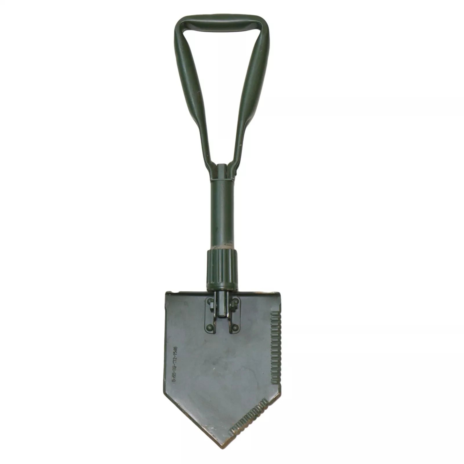 MFH Folding Spade 3-part Green with Orig. US Pouch