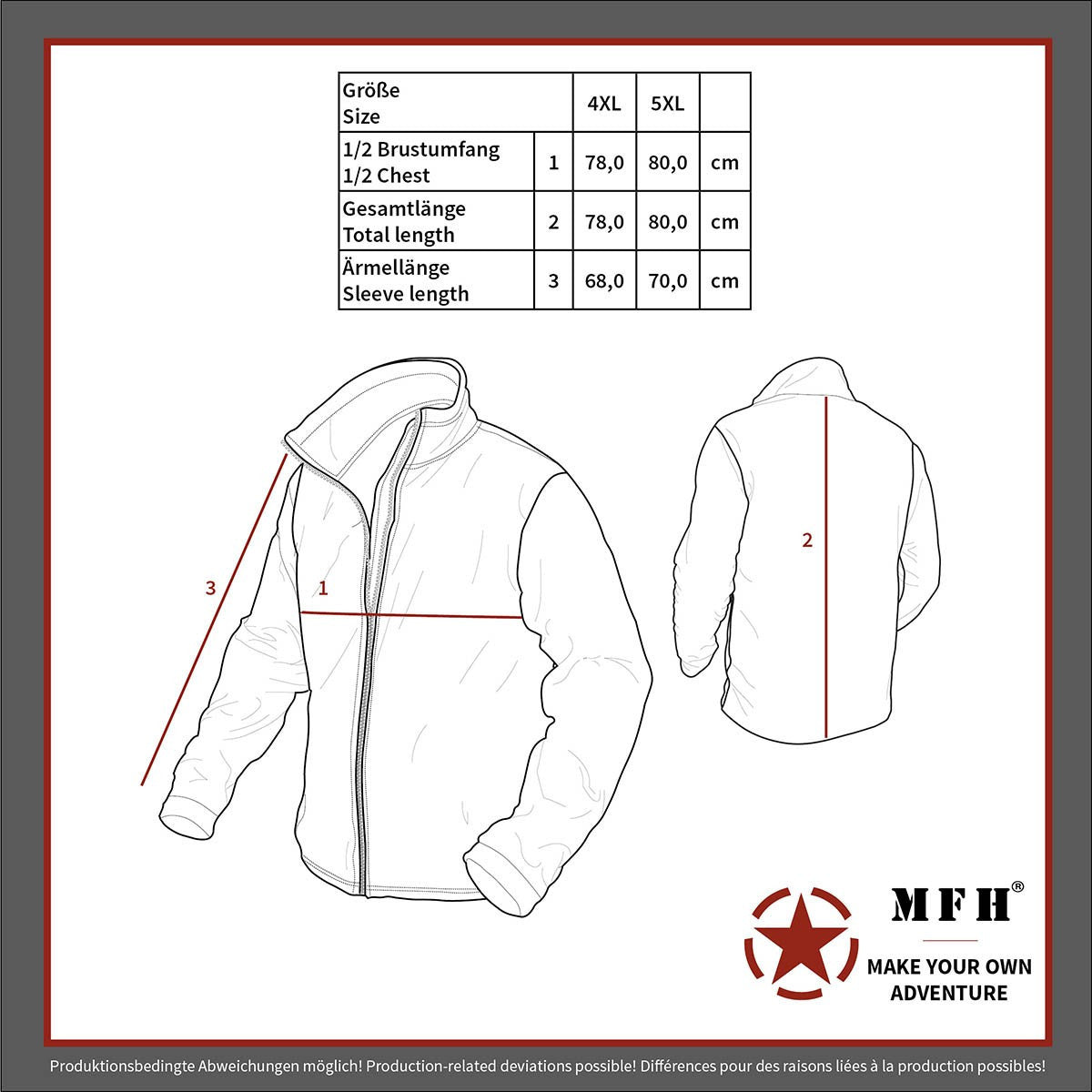 MFH US Flight Jacket MA1 Large Sizes Black
