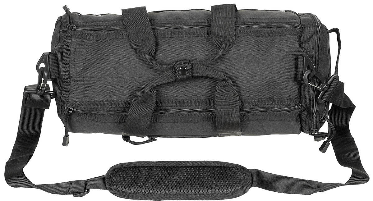 MFH Operation Bag Round MOLLE Black