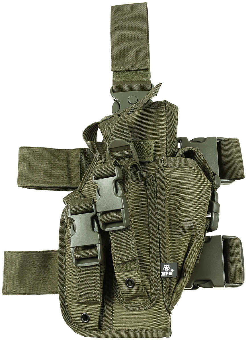 MFH Leg Holster Green Right