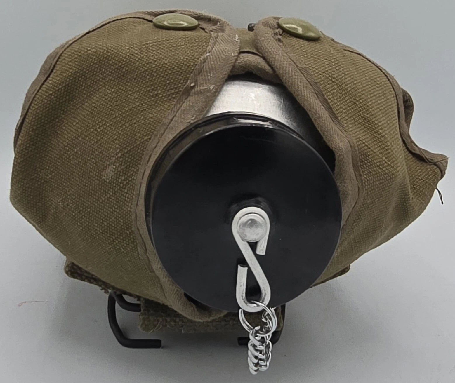 Original French Army Alu Canteen with Cup and Cover – Used