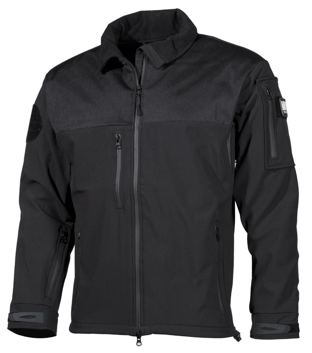 MFH Professional Softshell Jacket Australia Black