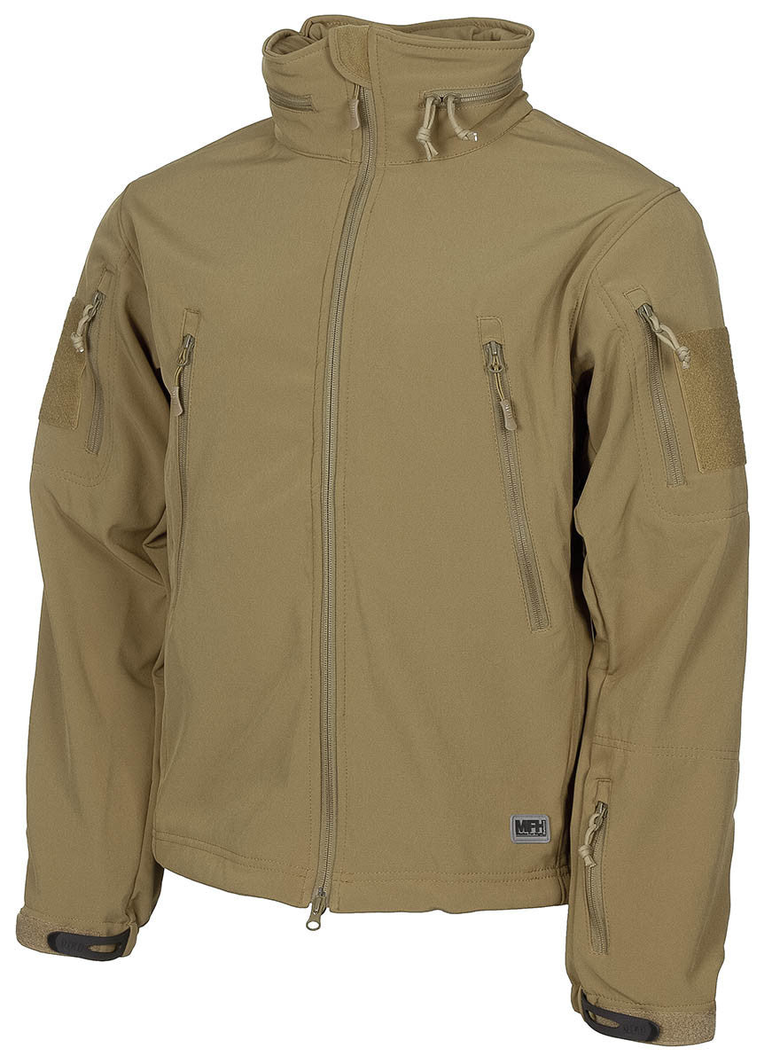 MFH Professional Softshell Jacket Scorpion Tan