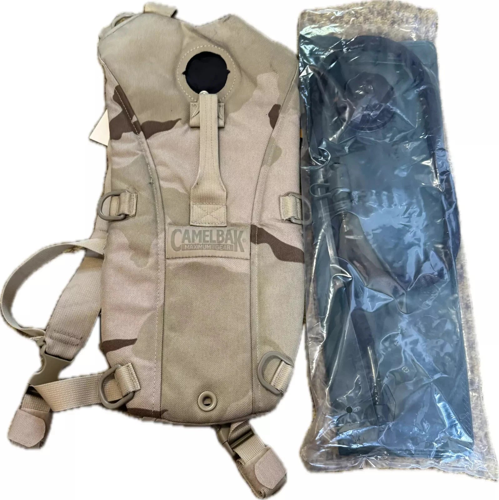Original US Military CamelBak Hydration System 3-Color Desert