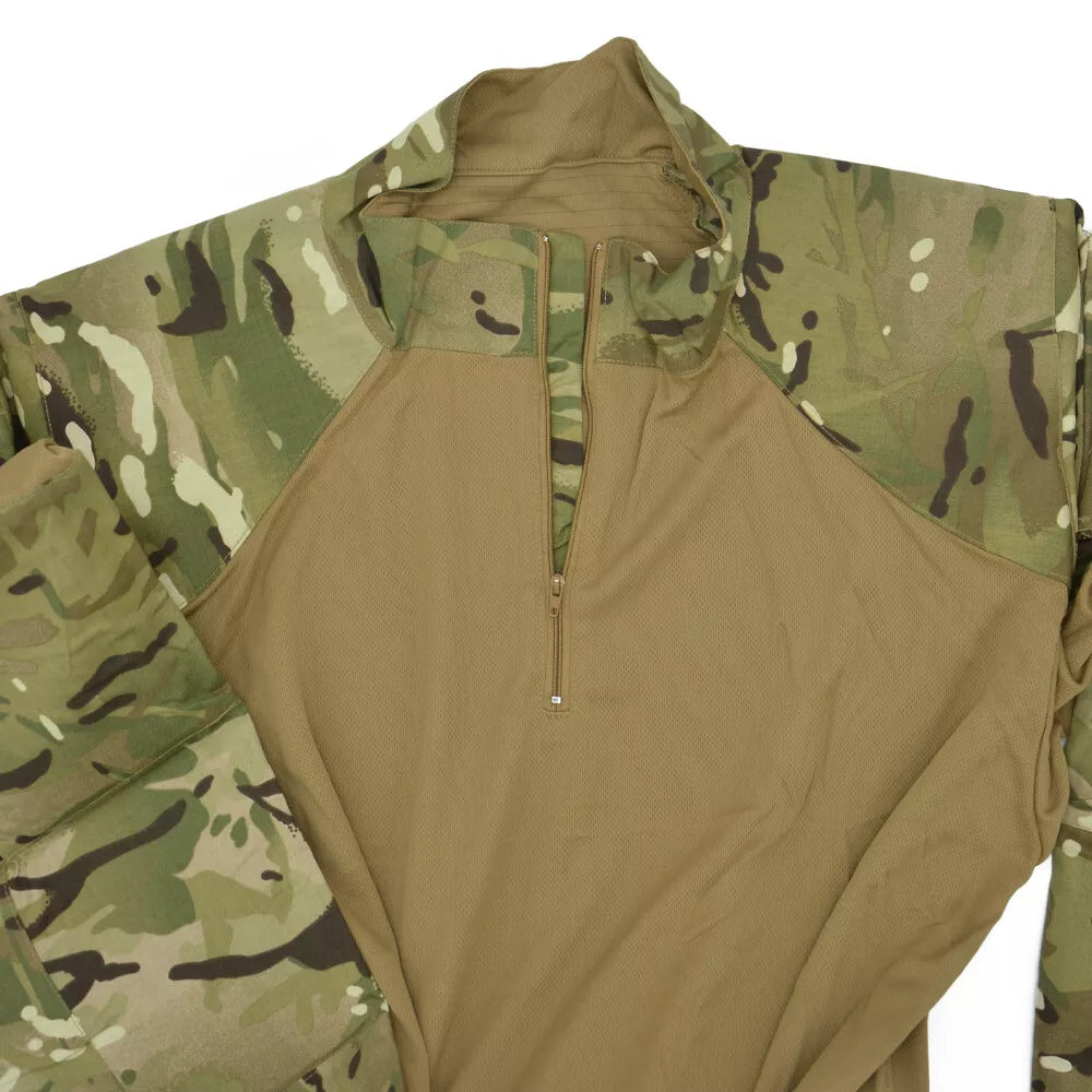Original British Army Under Body Combat Shirt Ubac Camo MTP – Like New