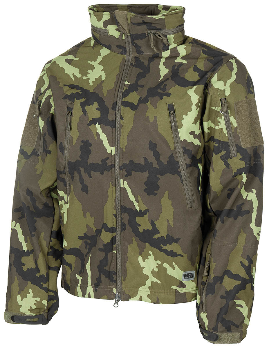 MFH Professional Softshell Jacket Scorpion M95 Czech Camo M95