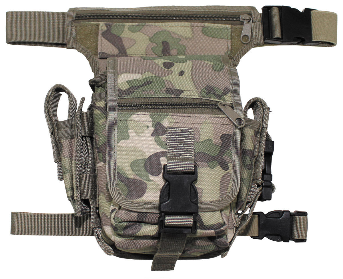 MFH Hip Bag Operation-camo Leg- and Belt Fixation