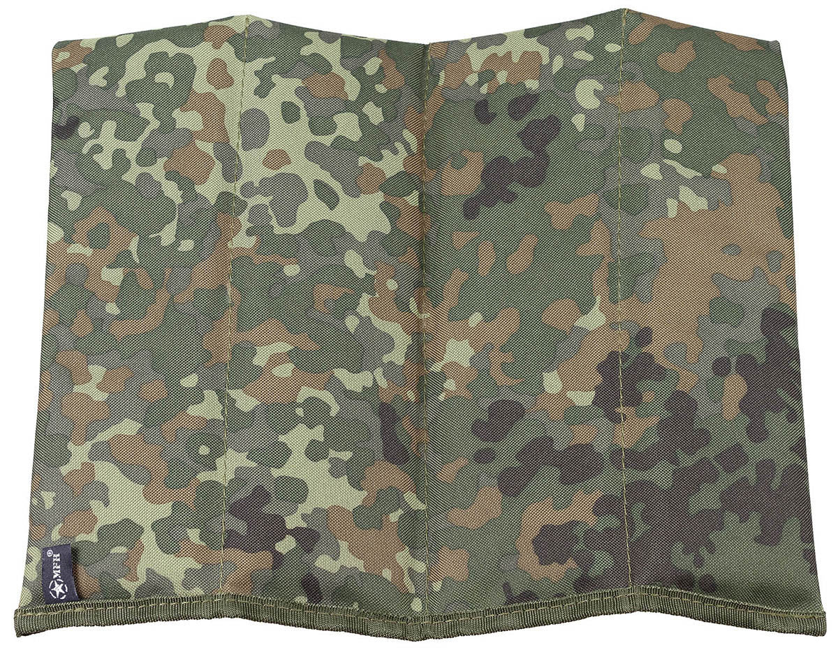 MFH Seat Pad Foldable Flecktarn