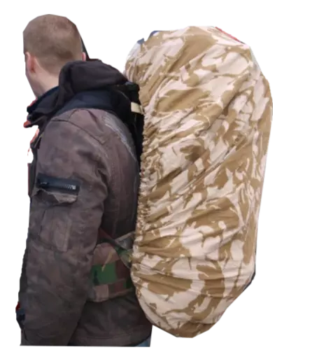 Original British Army Cover for Backpack Big Desert DPM – Used