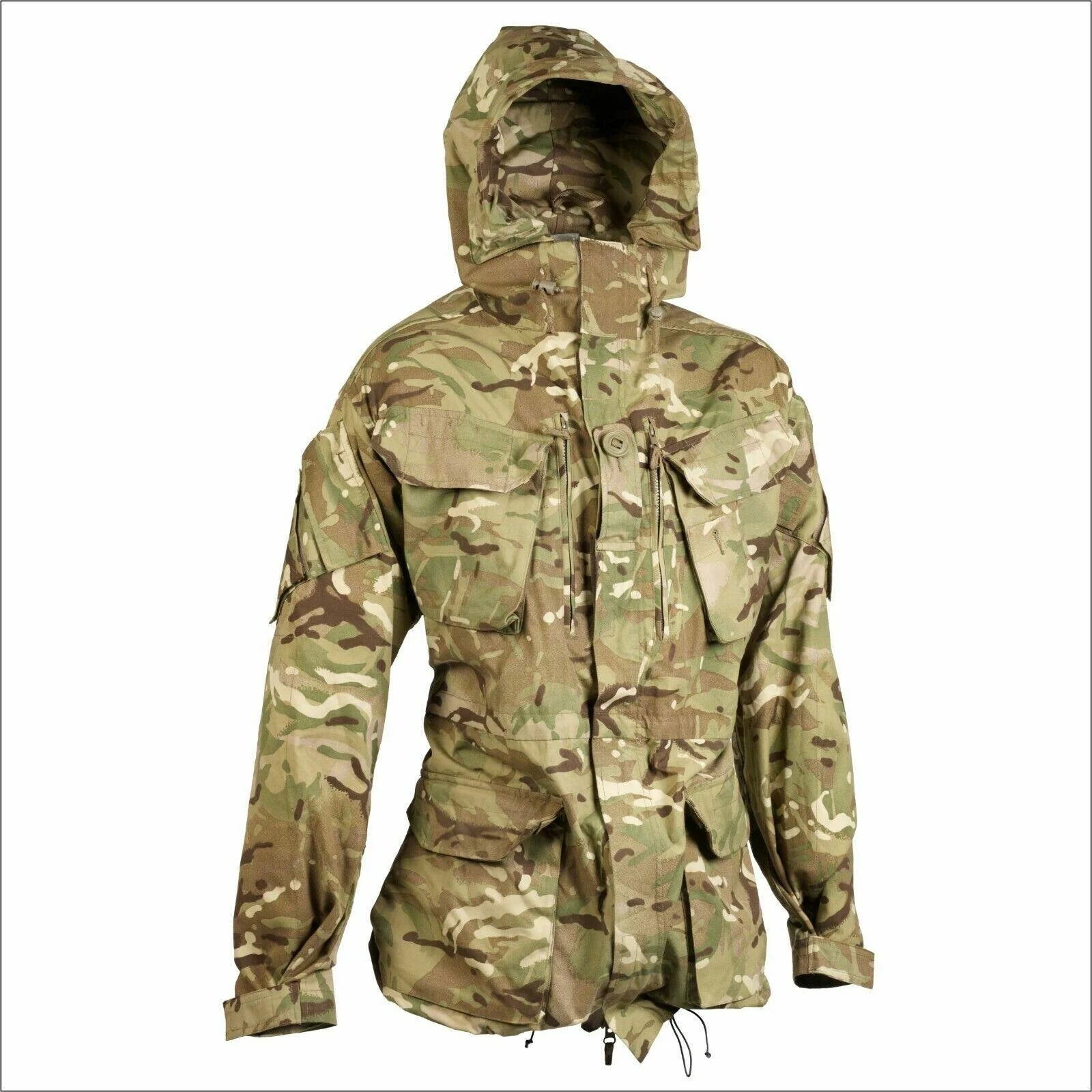 Original British Army Jacket Smock Camo Windproof MTP – Used